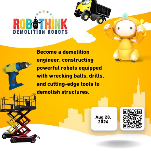 RoboThink Demolition Robotz workshop @ GreenFoot Energy Center (BMO) Bedford (2024-08-28)